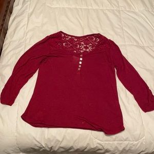 Neon Soul , size small, red